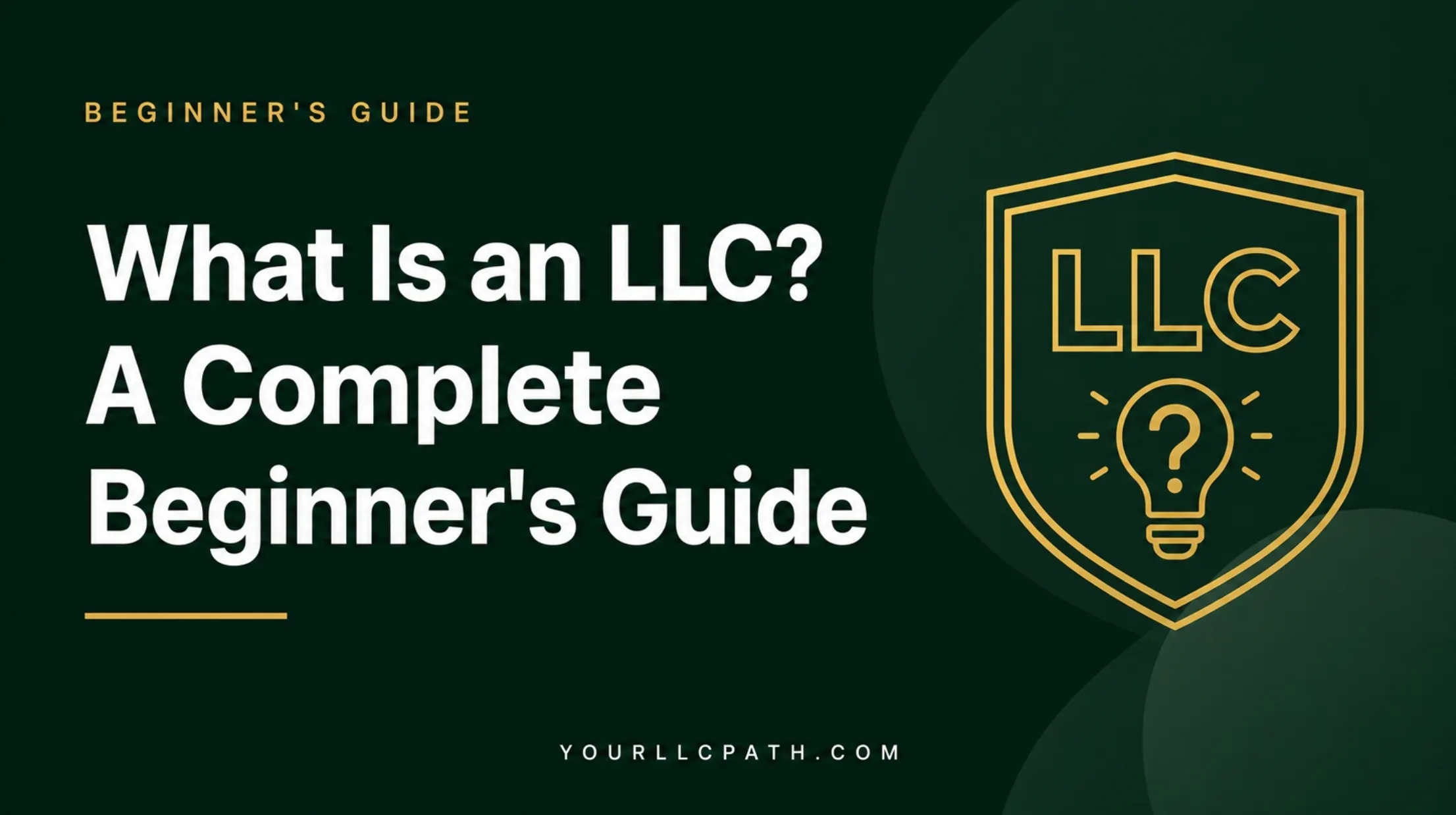 What Is an LLC? A Complete Beginner’s Guide